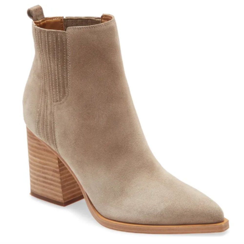 Marc Fisher Oshay Pointed Toe Bootie Sz 9